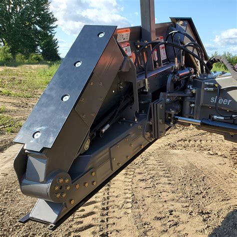 how to use skid steer for grading|grading attachment skid steer loader.